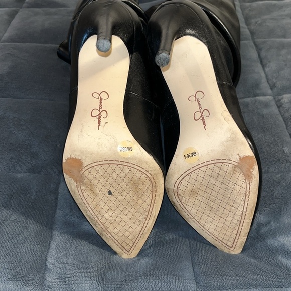 Jessica Simpson Calf-Length Slouch Boots - Picture 4 of 5